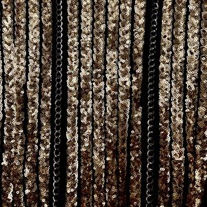 L’ATISTE (by Amy) size M Gold Sequined w/ Chains